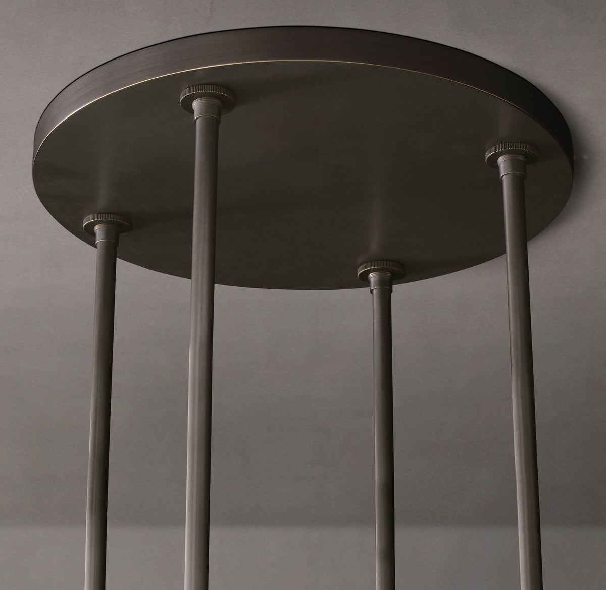 Artisan Ravelle Round Milk Glass Chandelier – 48"