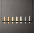 Artisan Ravelle Linear Milk Glass Chandelier