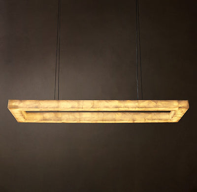 Artisan Rivage Lueur Rectangular Chandelier – 54"
