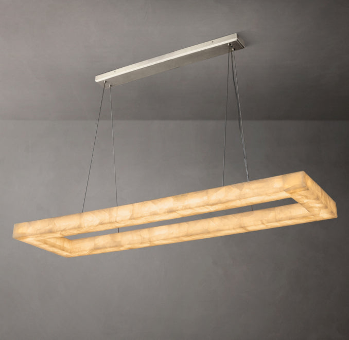 Artisan Rivage Lueur Rectangular Chandelier – 54"