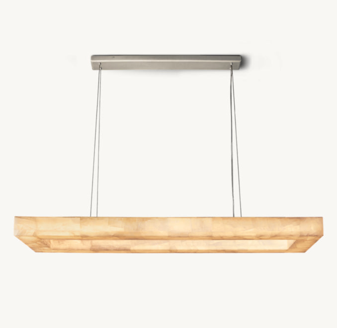 Artisan Rivage Lueur Rectangular Chandelier, alternate view