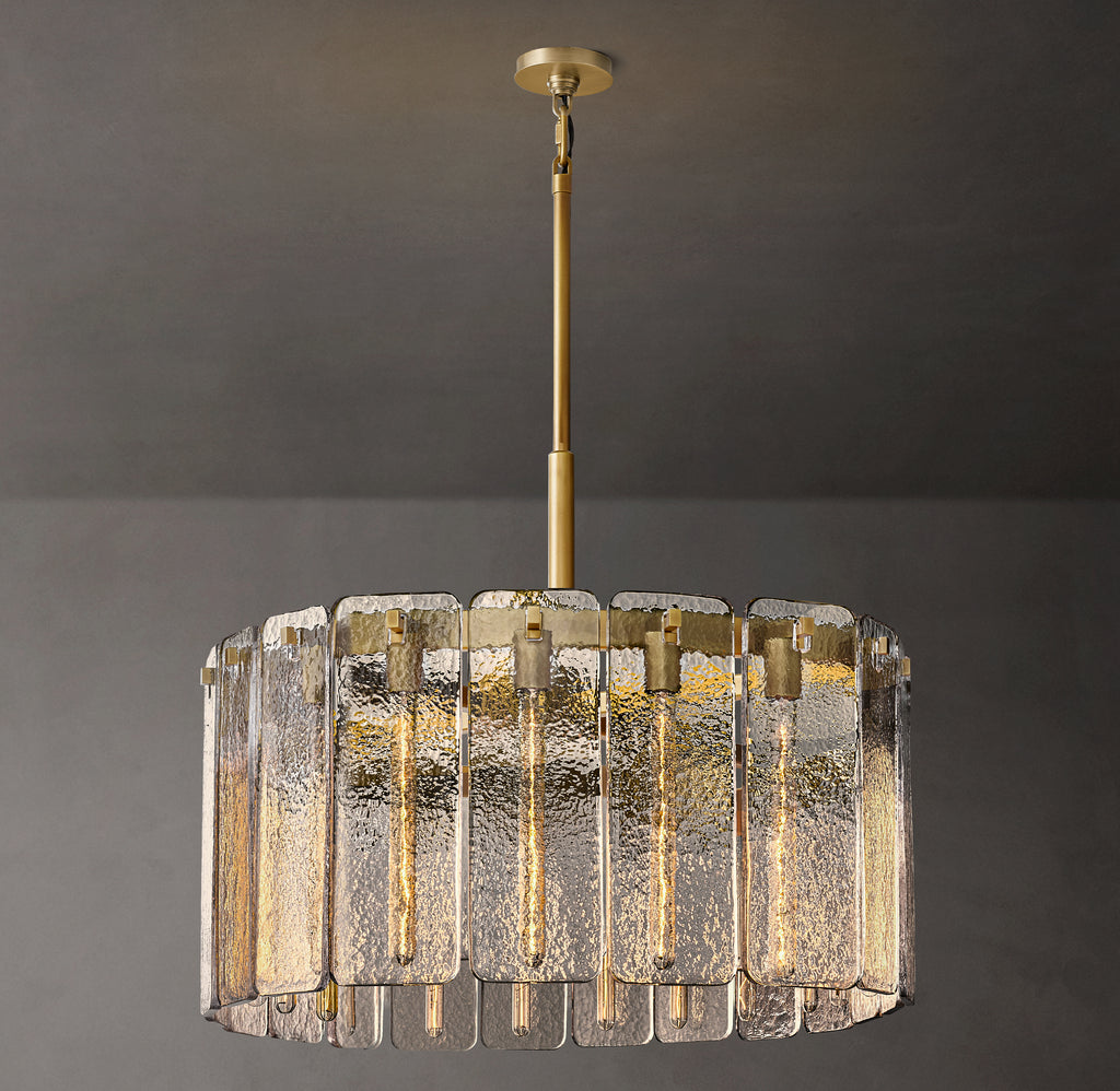 Signature Calamette Glass Round Chandelier