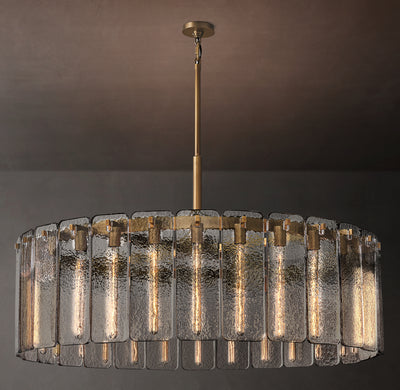 Signature Calamette Glass Round Chandelier – 48"