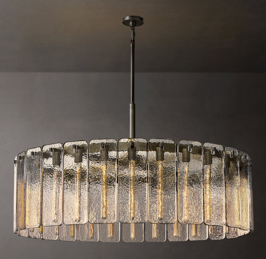 Signature Calamette Glass Round Chandelier