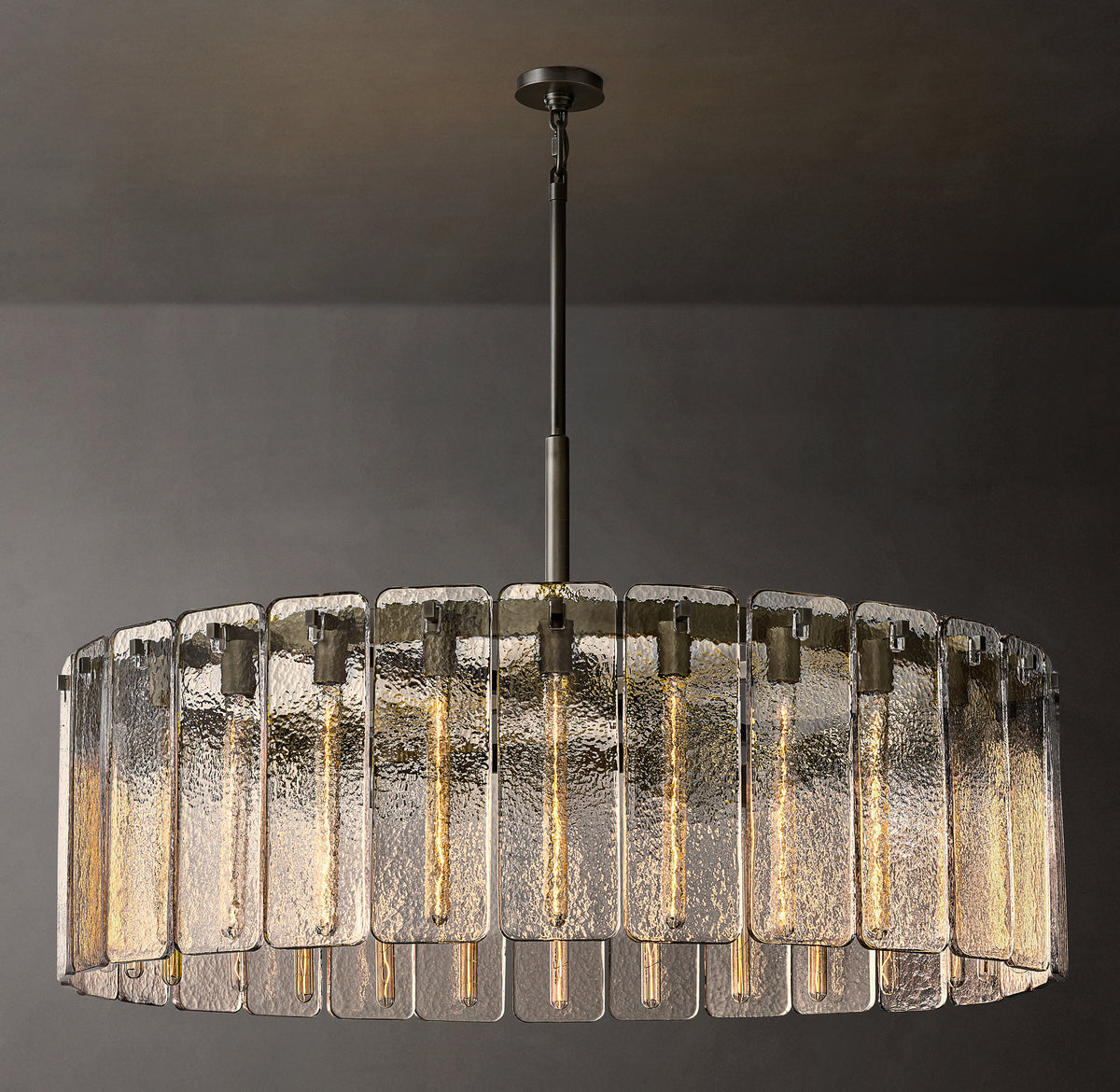 Signature Calamette Glass Round Chandelier
