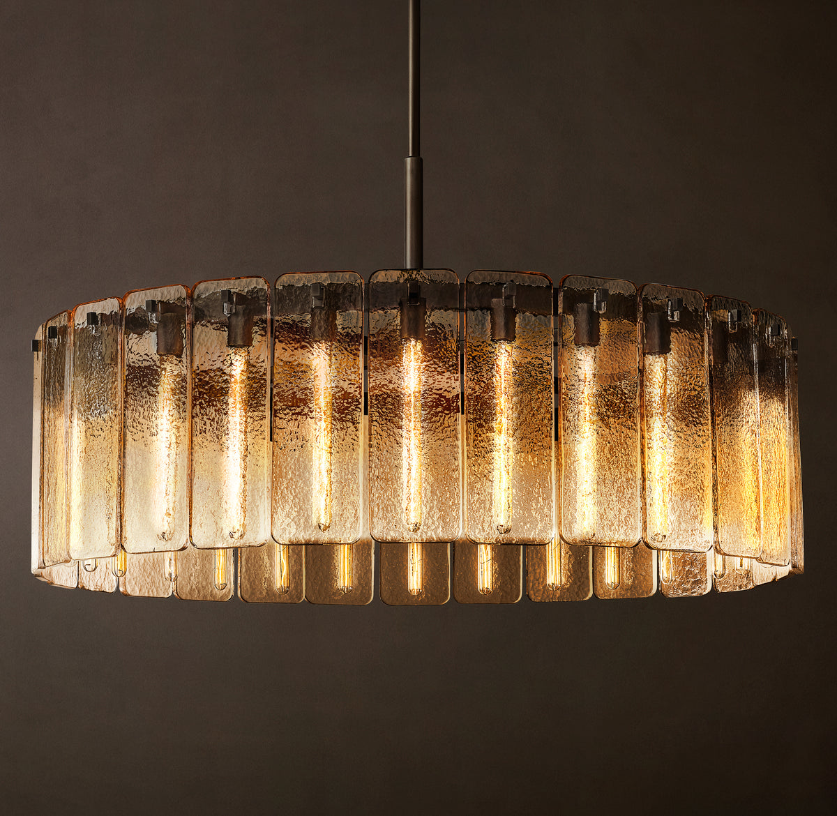 Signature Calamette Glass Round Chandelier – 48"