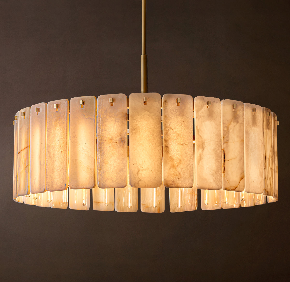 Signature Calamette Onyx Round Chandelier – 48"