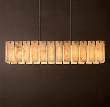 Signature Calamette Onyx Rectangular Chandelier – 60"