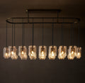Artisan Lacour Clear Glass Linear Chandelier