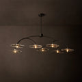 Signature Lily Clear Glass Round Chandelier