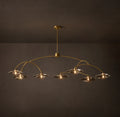 Signature Lily Smoke Glass Round Chandelier