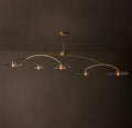 Signature Lily Smoke Glass Linear Chandelier