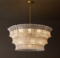 Heritage Romano Clear Glass Round Chandelier