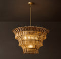 Heritage Romano Smoke Glass Round Chandelier