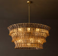 Heritage Romano Smoke Glass Round Chandelier