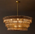 Heritage Romano Smoke Glass Round Chandelier
