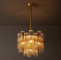 Heritage Tronchi Smoke Glass Round Chandelier