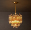 Heritage Tronchi Smoke Glass Round Chandelier