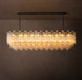 Heritage Tronchi Clear Glass Linear Chandelier