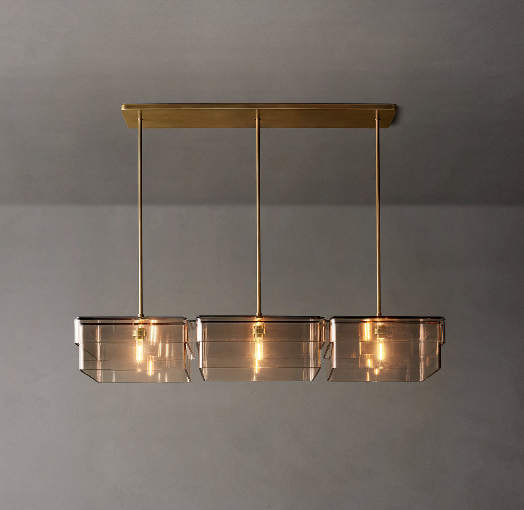 Signature Remy Linear Chandelier, alternate view
