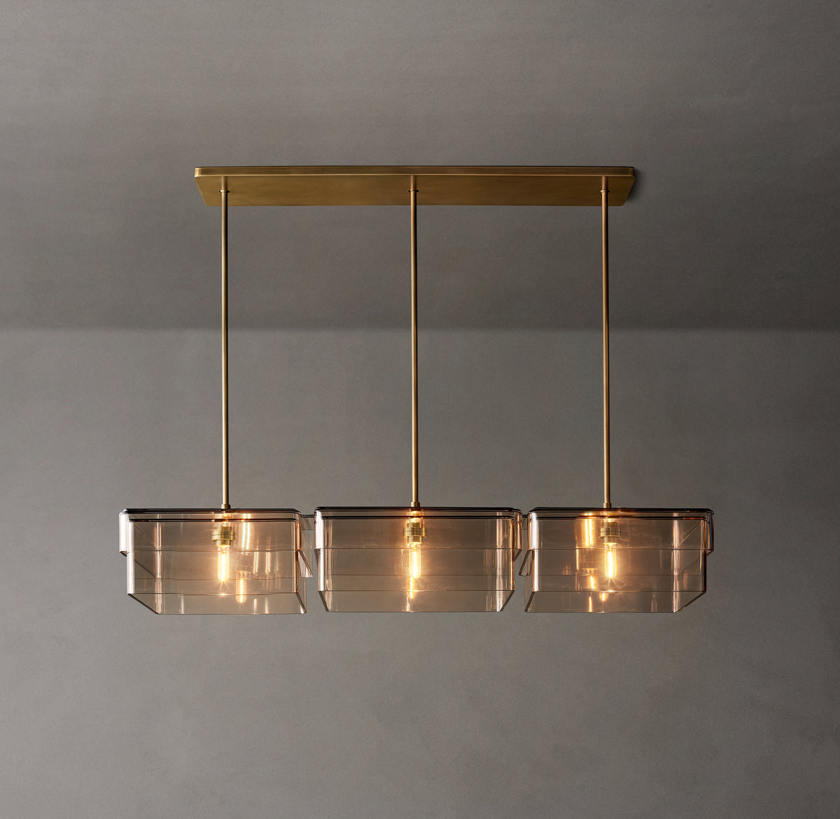 Signature Remy Linear Chandelier, alternate view
