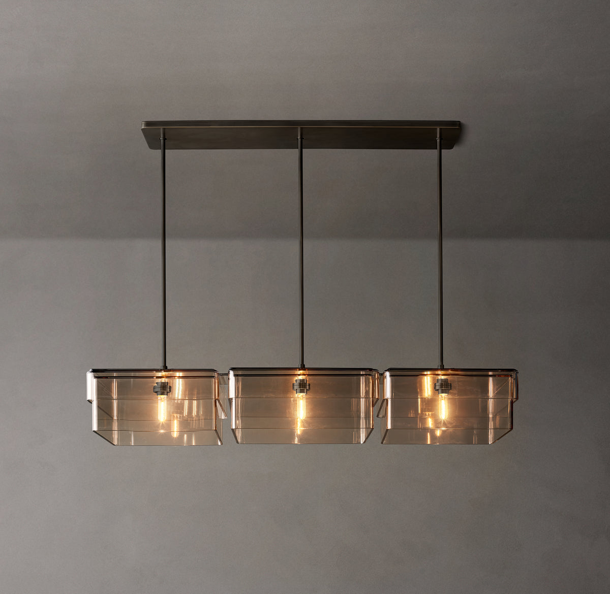 Signature Remy Linear Chandelier, alternate view