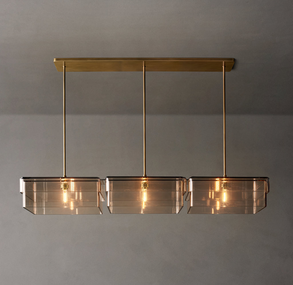 Signature Remy Linear Chandelier, alternate view
