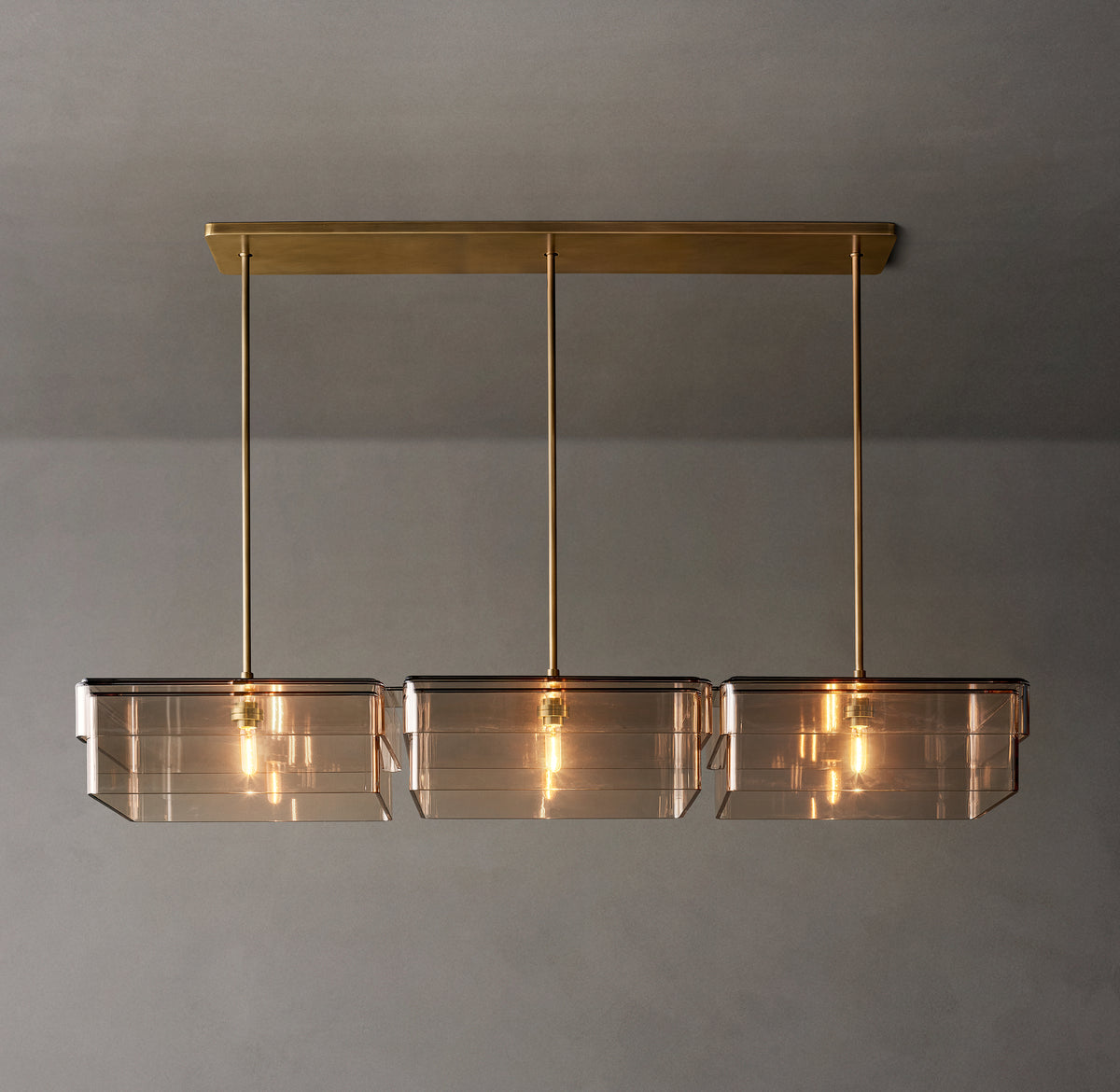 Signature Remy Linear Chandelier, alternate view