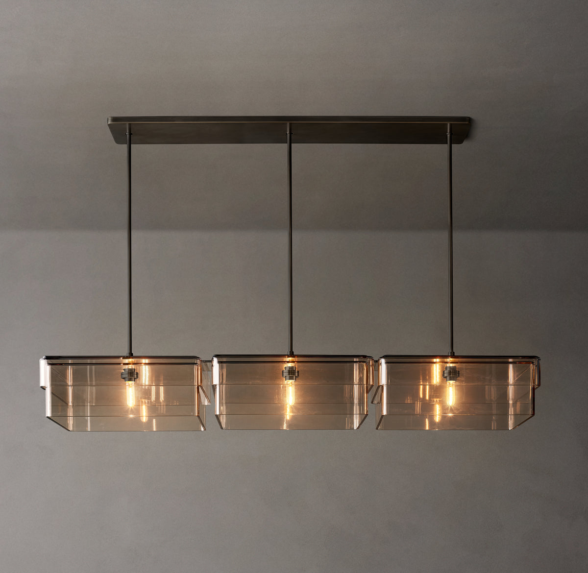 Signature Remy Linear Chandelier, alternate view