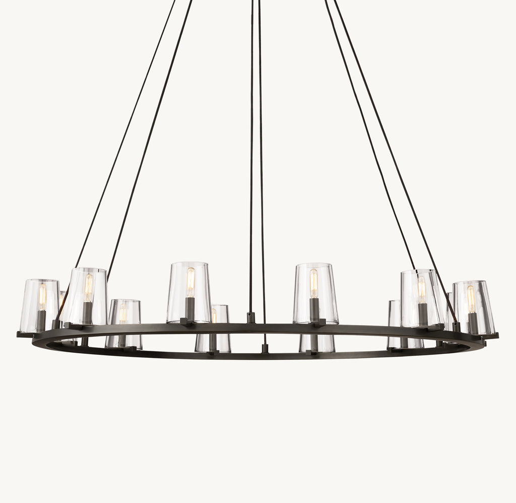 Artisan Pauillac Round Chandelier, alternate view