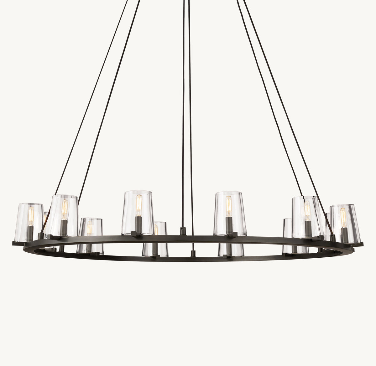 Artisan Pauillac Round Chandelier, alternate view
