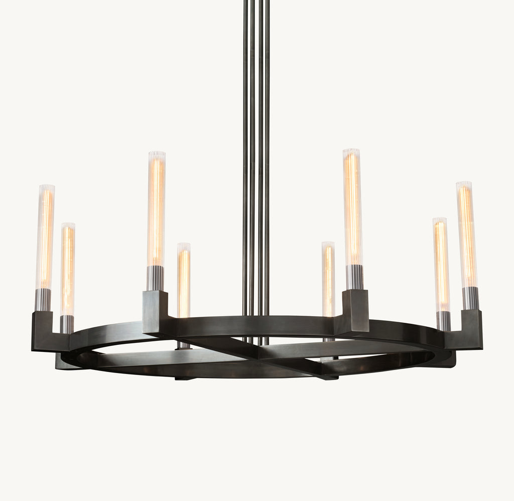 Heritage Cannele Round Chandelier