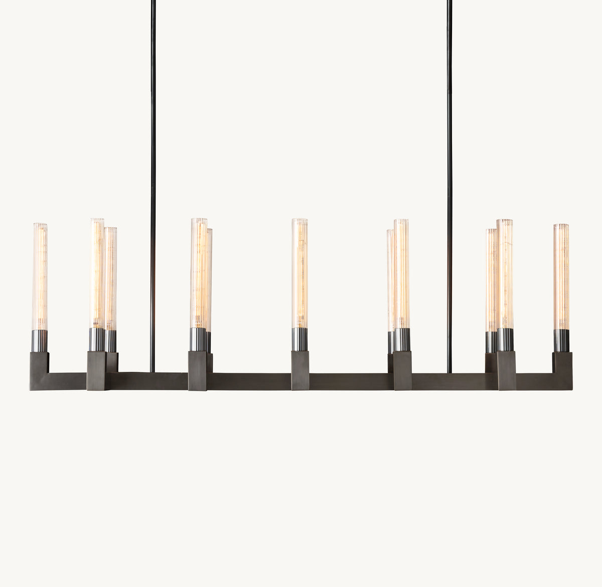 Heritage Cannele Linear Chandelier
