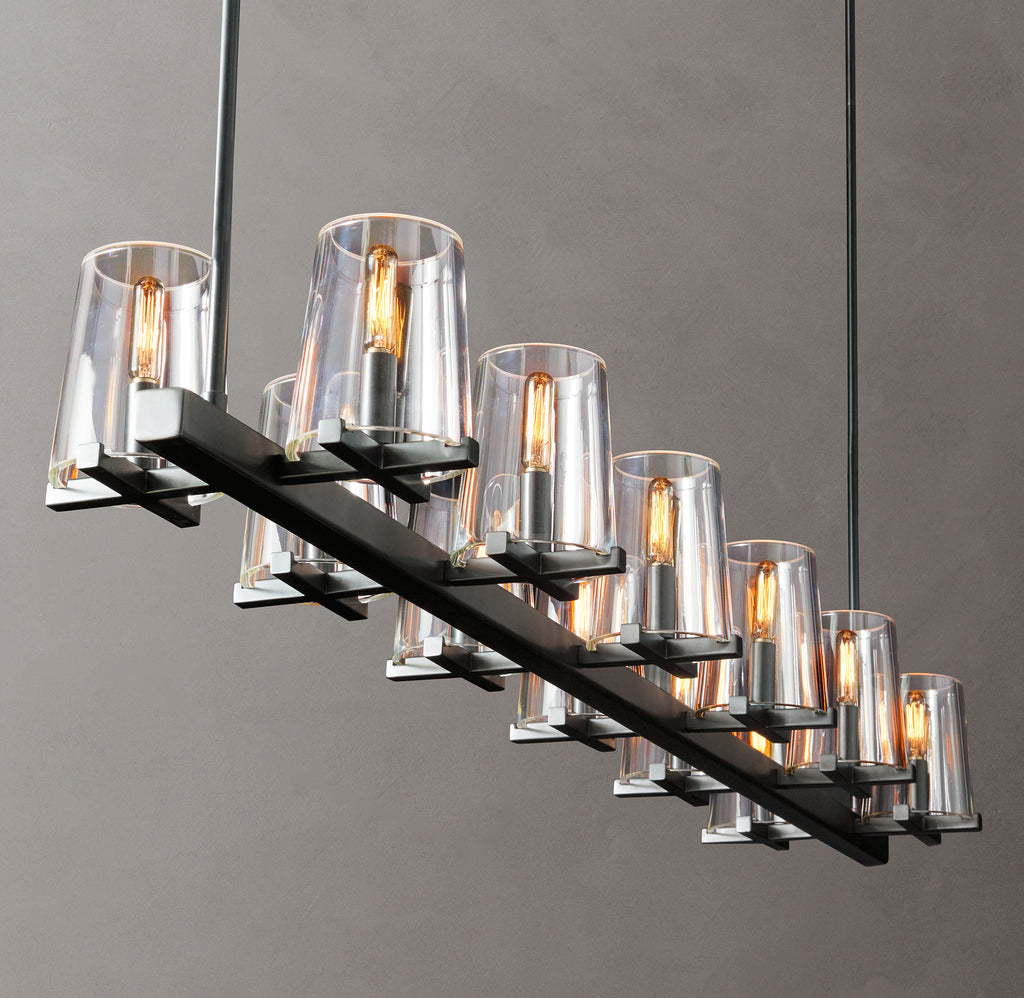 Artisan Pauillac Linear Chandelier, alternate view