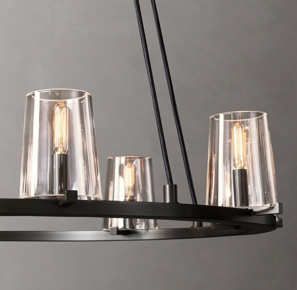 Artisan Pauillac Round Chandelier – 36" Bronze