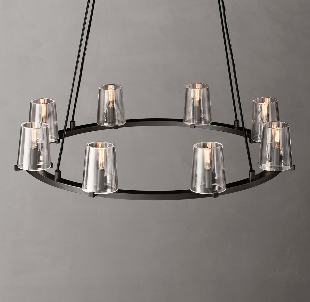 Artisan Pauillac Round Chandelier, alternate view