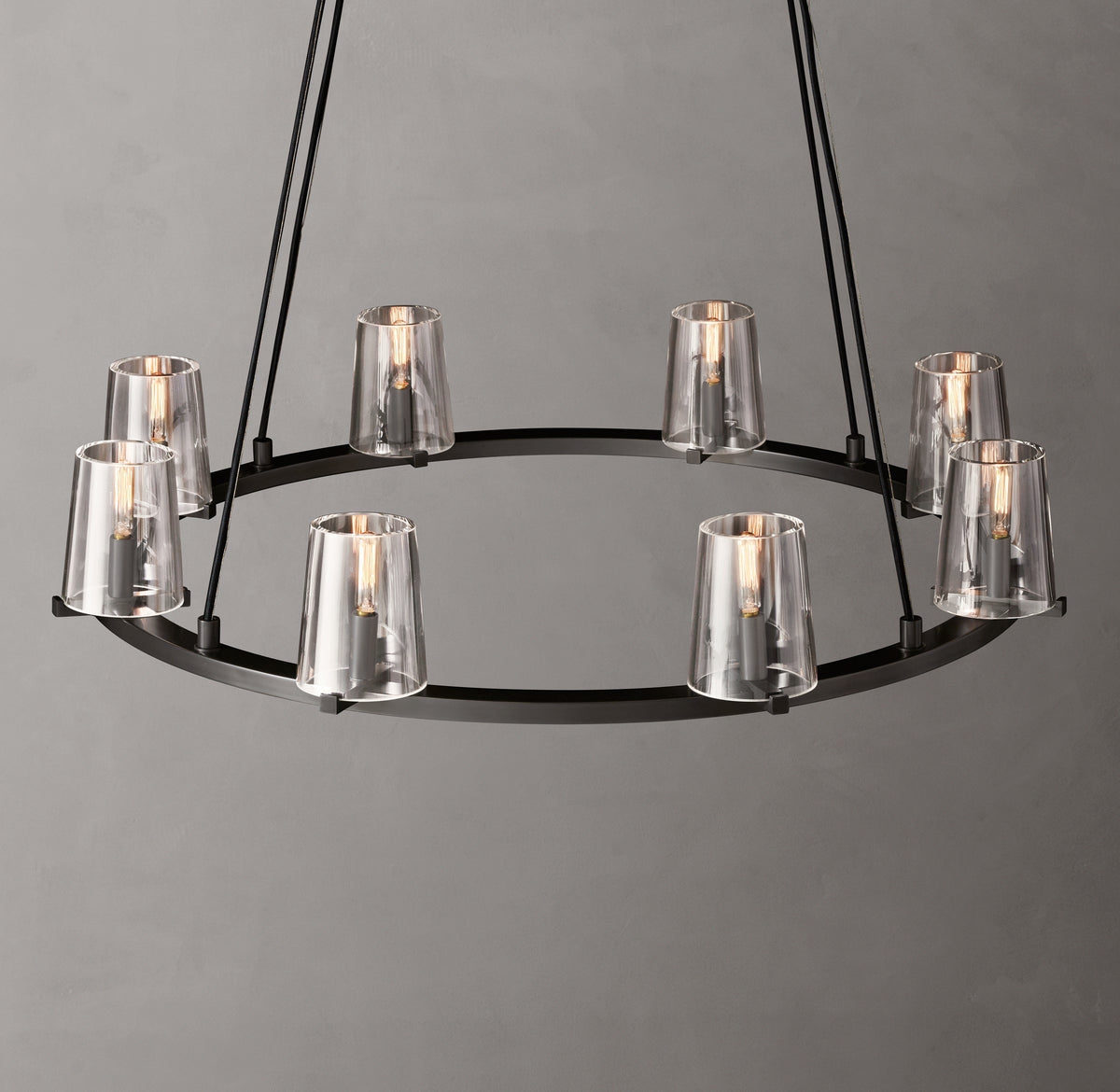 Artisan Pauillac Round Chandelier, alternate view