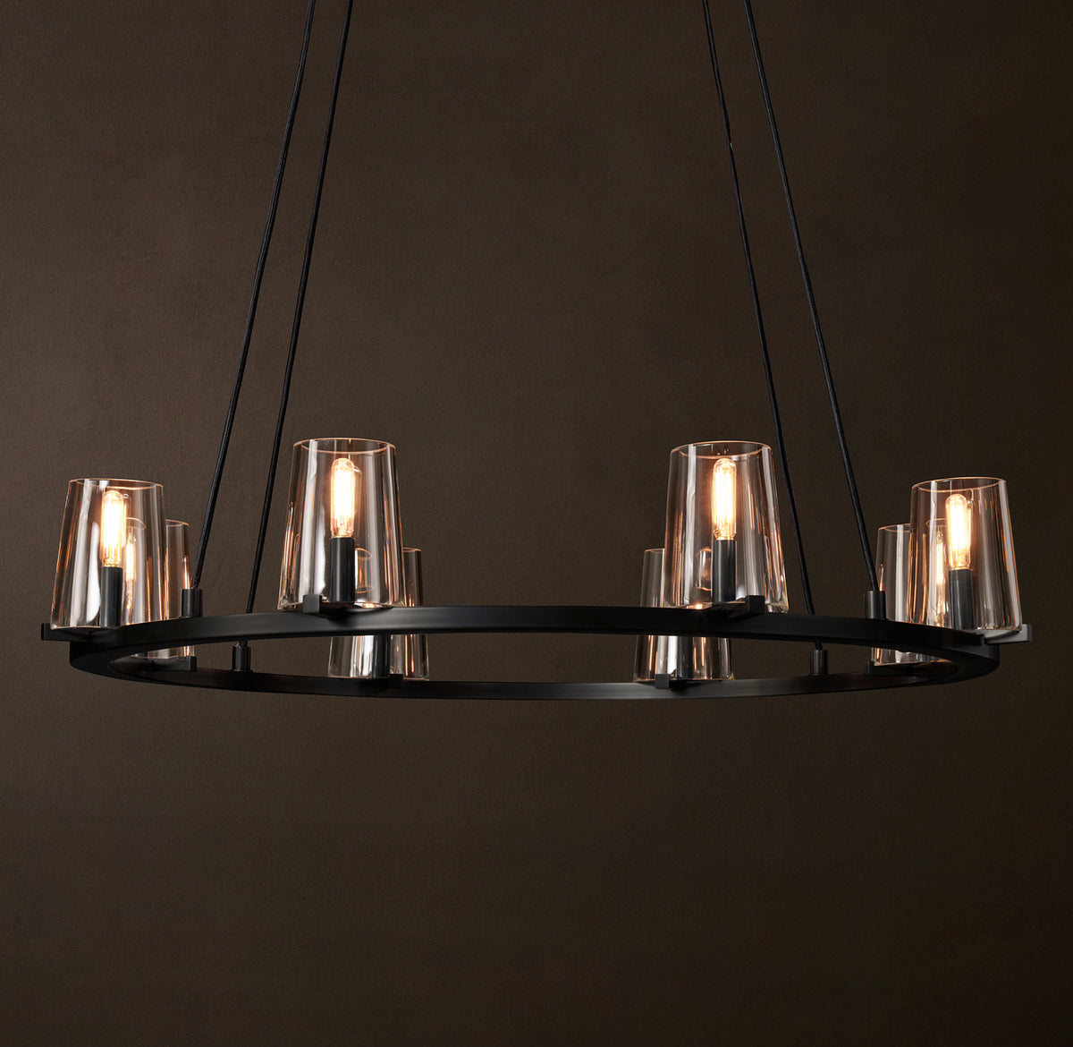 Artisan Pauillac Round Chandelier – 36" Bronze