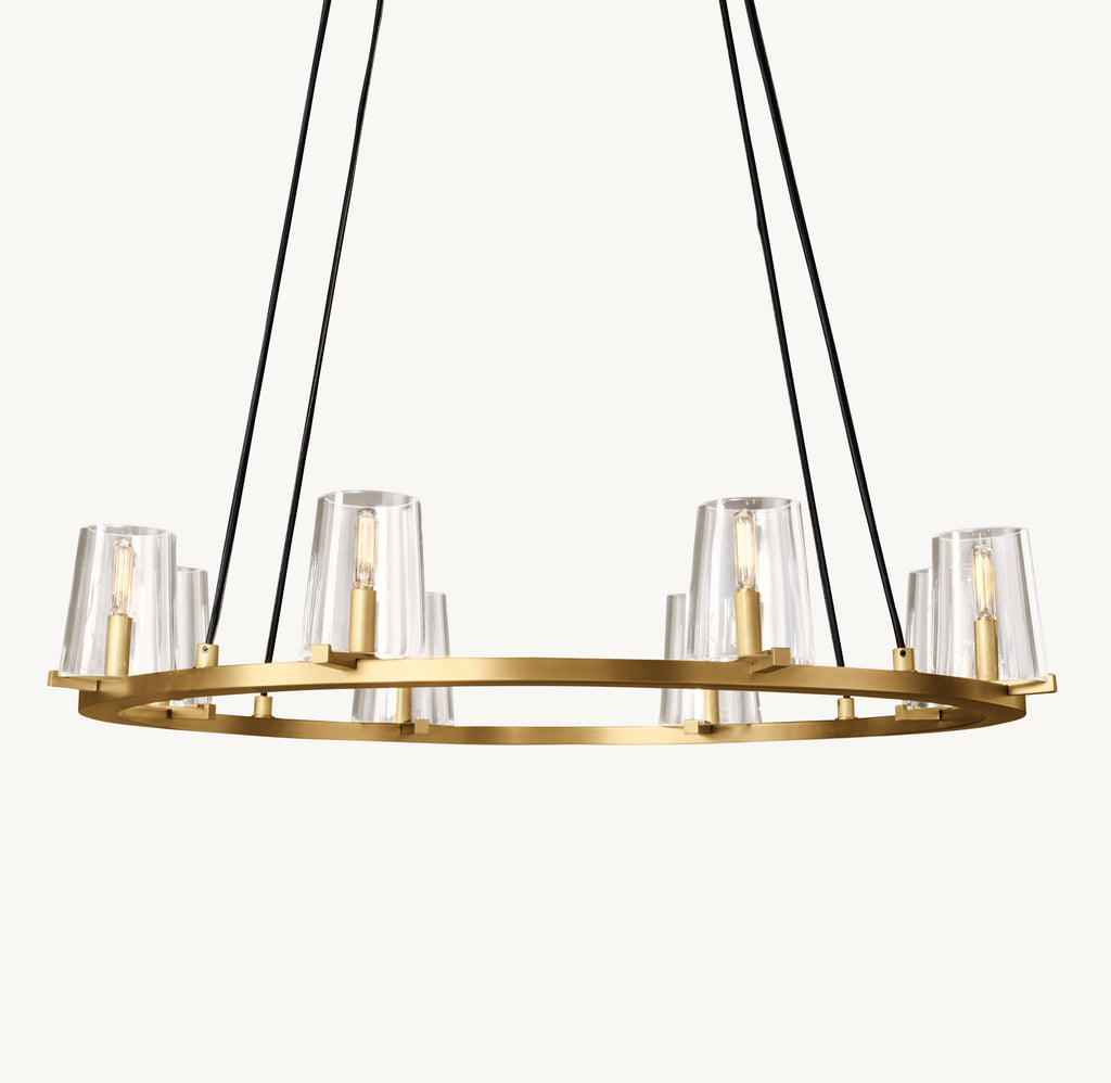 Artisan Pauillac Round Chandelier, alternate view