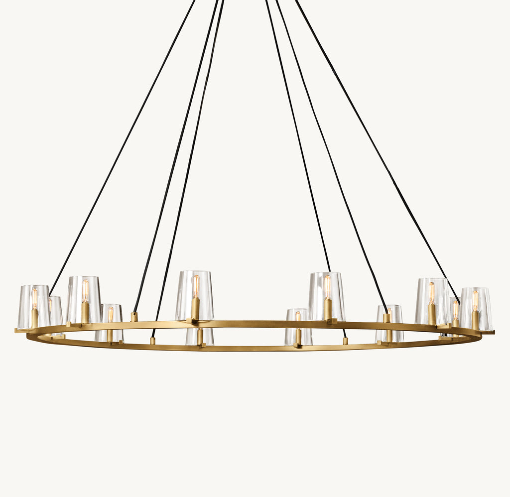 Artisan Pauillac Round Chandelier, alternate view