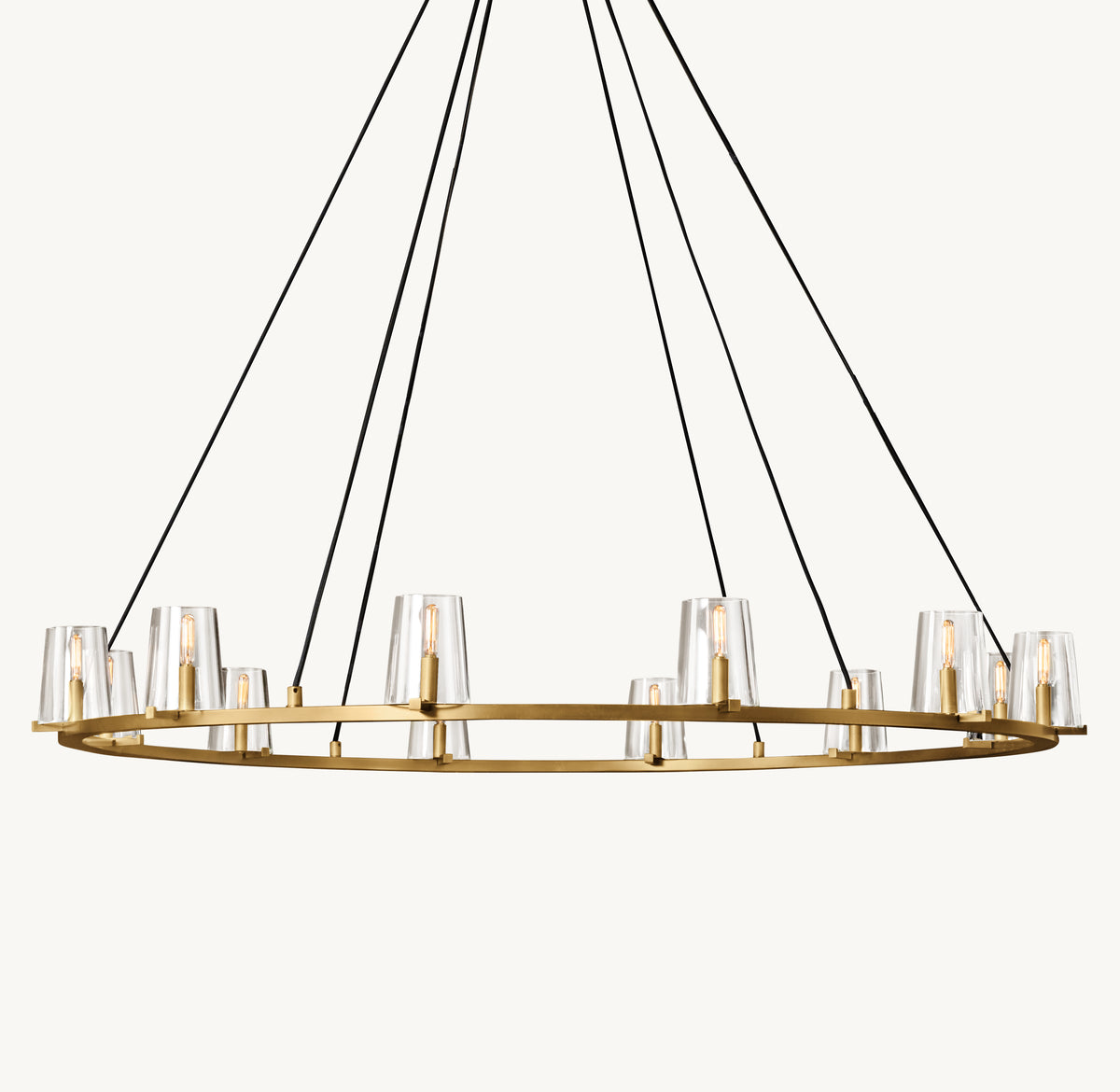 Artisan Pauillac Round Chandelier, alternate view