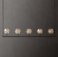 Heritage Boule De Cristal Clear Glass Linear Chandelier