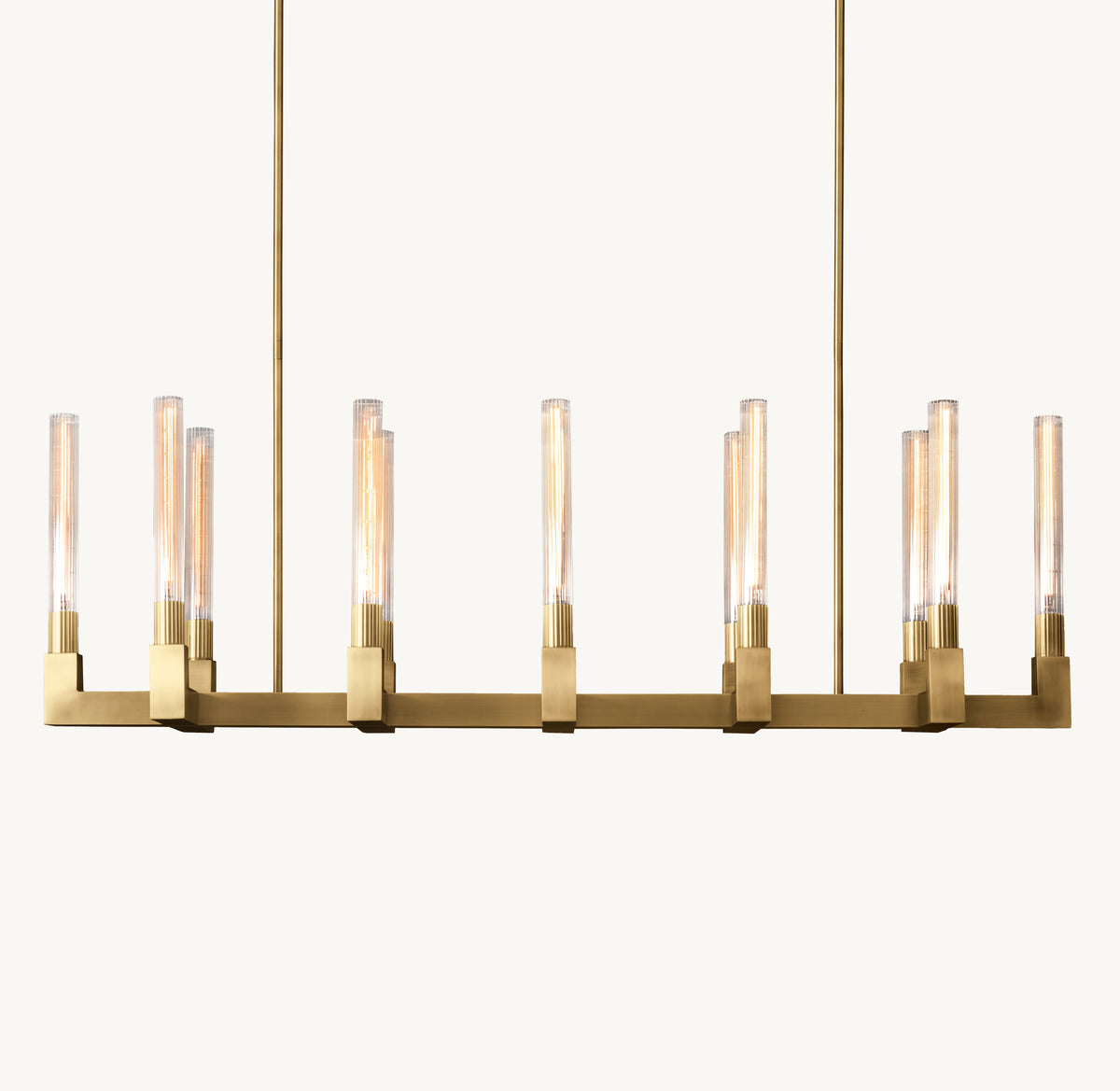 Heritage Cannele Linear Chandelier