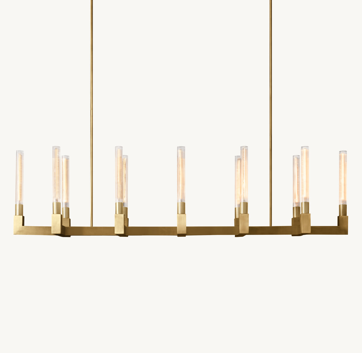 Heritage Cannele Linear Chandelier