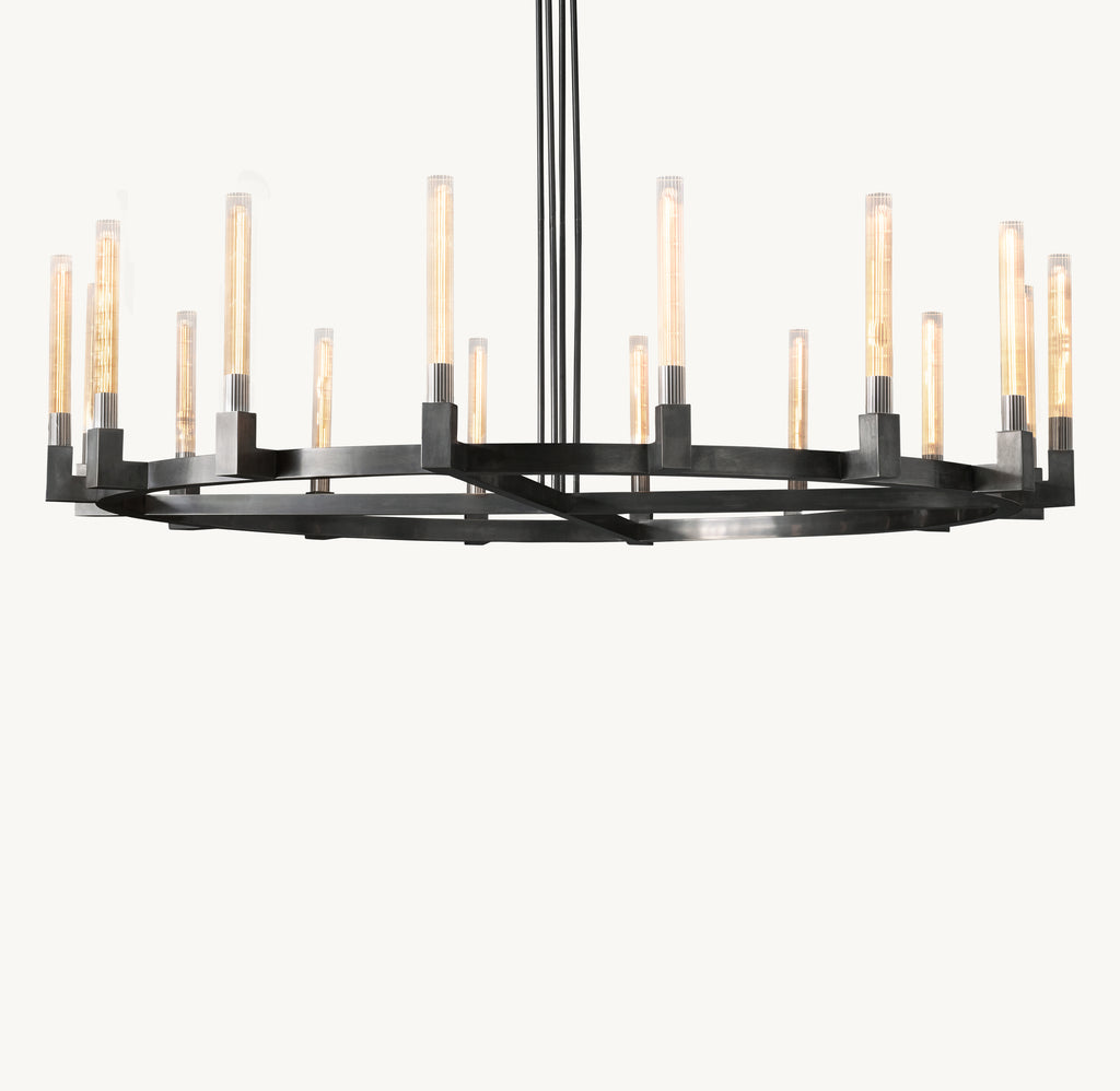 Heritage Cannele Round Chandelier