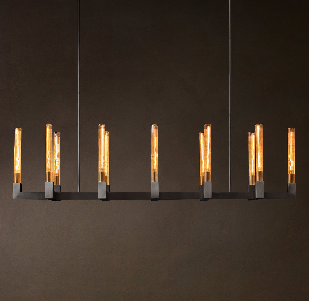 Heritage Cannele Linear Chandelier – 67"