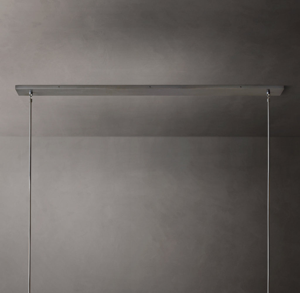 Heritage Boule De Cristal Clear Glass Linear Chandelier