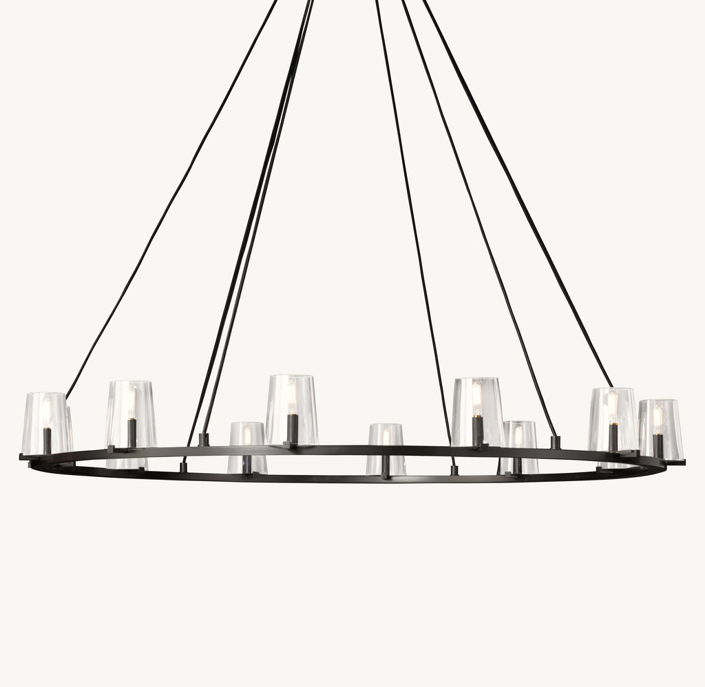 Artisan Pauillac Round Chandelier, alternate view