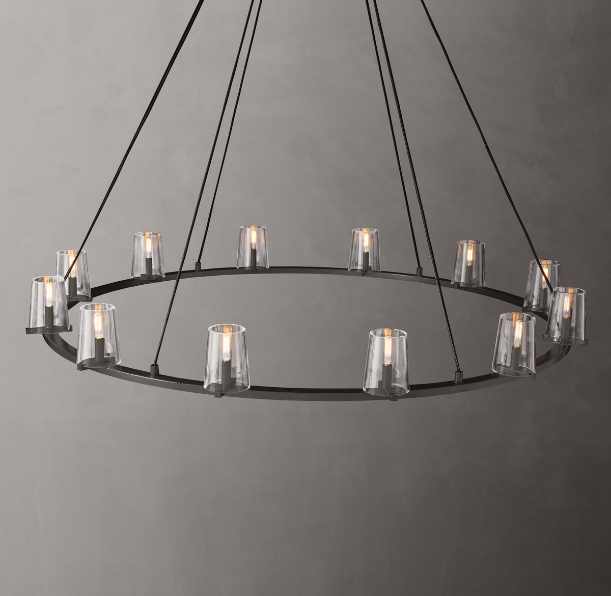 Artisan Pauillac Round Chandelier – 60" Bronze