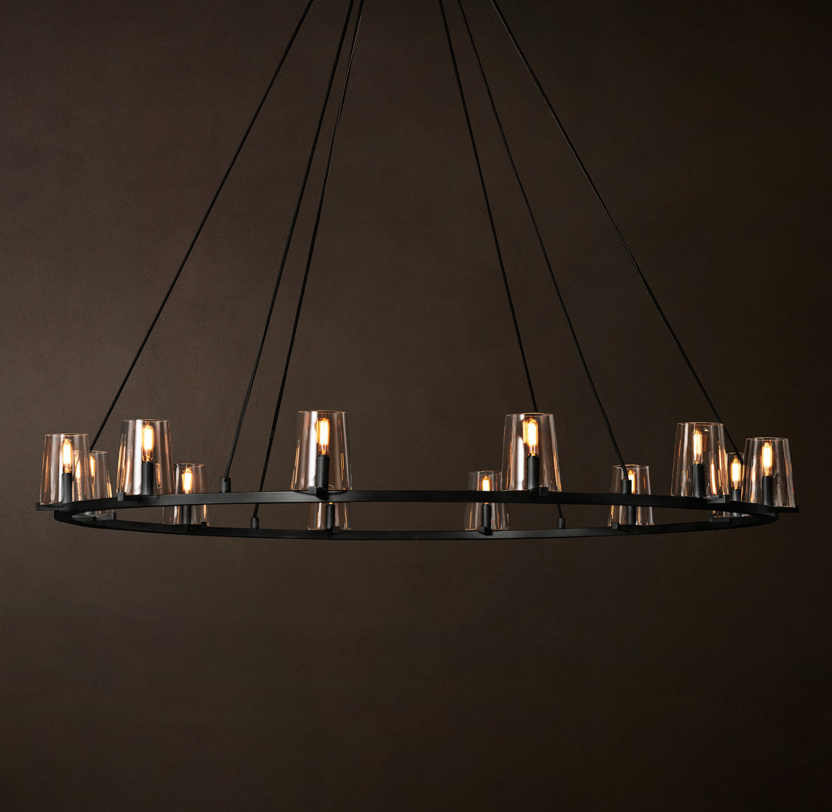 Artisan Pauillac Round Chandelier – 60" Bronze